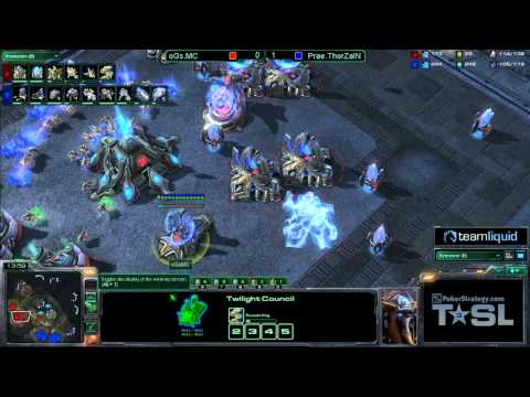 Spiel 2 – oGs.MC gegen Prae.ThorZaIN – TSL3 Achtelfinale, Spiel 2