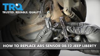 How to Replace Rear ABS Sensor 08-12 Jeep Liberty