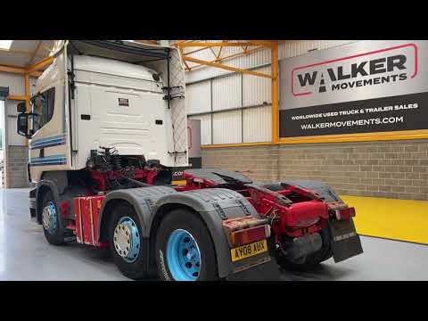 New In Stocklist For Sale: SCANIA R480 HIGHLINE 6X2 TRACTOR UNIT - 2008 - AY08 AUX