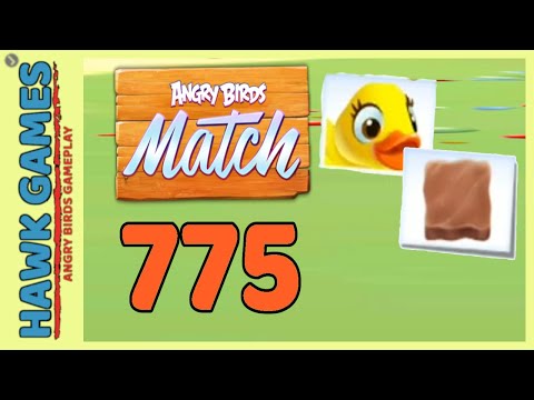 Angry Birds Match ⭐ Level 775 Super Hard - Walkthrough, No Boosters