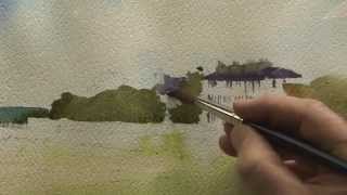 preview picture of video 'Painting Holywood in Watercolour by Grahame Booth  www.grahamebooth.com'