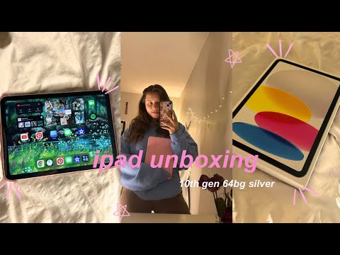 IPAD UNBOXING 10th gen 📦🌱💫 ~with accessories