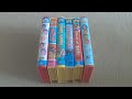6 Wiggles VHS Tapes Review