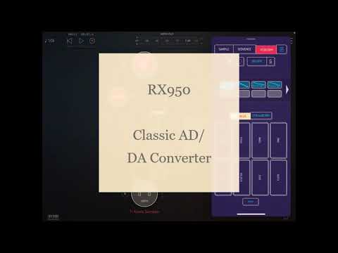 RX950 Classic AD/DA Converter 12-bit Sampler Emulation by Inphonik | Koala Sampler + HammerHead