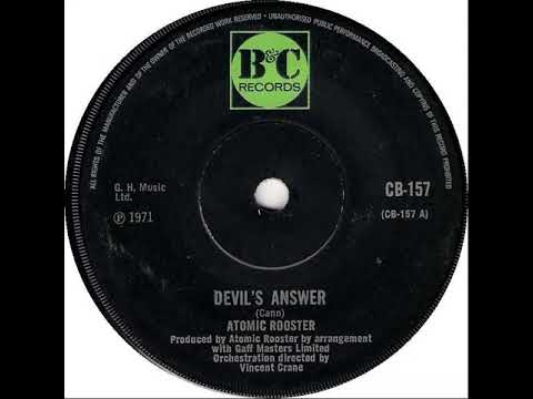 UK New Entry 1971 (121) Atomic Rooster - Devil's Answer