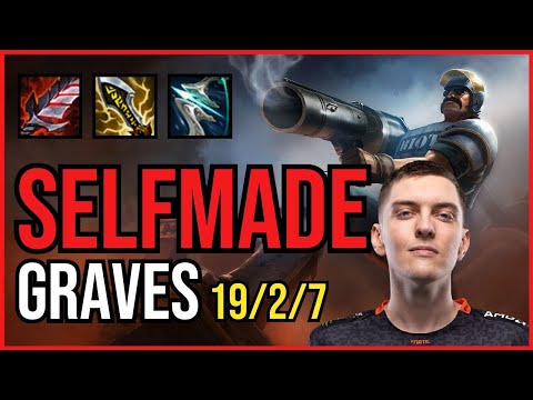SELFMADE - GRAVES vs. KINDRED Jungle | EUW GRANDMASTER | PATCH 10.25
