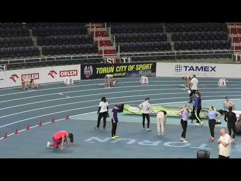 200m kobiet bieg 1 - Toruń 20220226