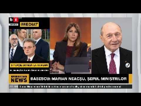 NEWS PASS. BĂSESCU:N.DAN și-a securizat POSTUL.PSD face ce vrea cu PUTEREA.NEACȘU, ȘEFUL MINIȘTRILOR