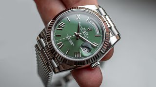 The ultimate SLEEPER Day-Date 40 Hands on the 60th anniversary white gold ref. 228239