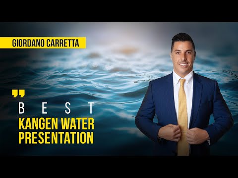 Best Kangen Water Demo - Giordano Carretta