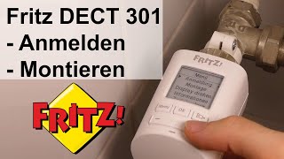 AVM Fritz DECT 301 mit DECT 200 Anmeldung und Montage Anleitung (Installation & Einrichtung)