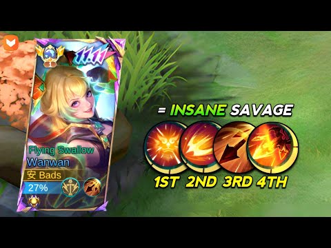 THIS WANWAN SKILL-COMBO IS REALLY THE BEST IN SOLO RANK!! Makes enemy cry🤪 