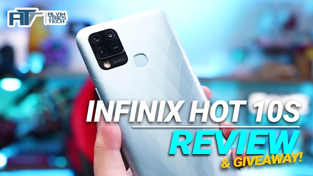 GIVEAWAY NG MAGANDANG BUDGET PHONE! Infinix Hot 10S Review - Unboxing, Specs, Price, Camera, Gaming