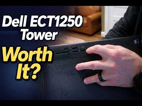 Dell 2026 Tower PC Ect1250 Desktop Computers for Home & Business, Copilot AI, 14th Gen Intel Processor, 16GB DDR5 RAM, 1TB PCIe SSD, WiFi 6, Bluetooth, DisplayPort, HDMI, Type-C, Windows 11 Pro video review thumbnail
