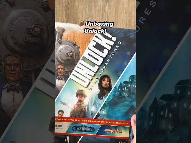Vídeo relacionado con Asmodee Unlock! Game Adventures, Juego de Mesa de Escape Room para Adultos y Familias, A Partir de 10 Años, De 1 a 6 Jugadores, 60 Minutos por Partida, Español