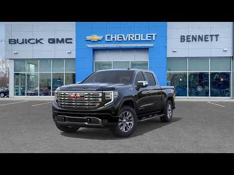 2026 GMC Sierra 1500 Crew Cab Short Box 4-Wheel Drive Denali in Black for sale at Bennett Chevrolet Cadillac Buick GMC Ltd. in Cambridge, ON