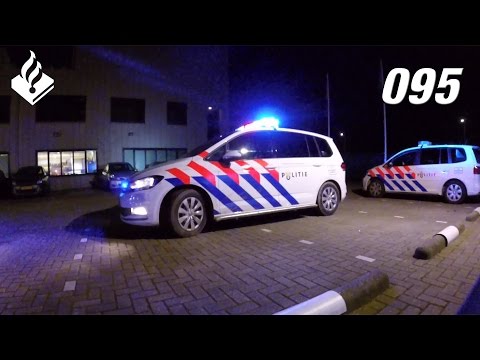 Nachtdienst Politie, laserpen, drugs, wapen en diverse meldingen.