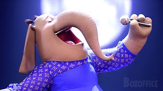 Meena the Elephant finally sings! (Don't You Worry 'Bout a Thing) | Sing | CLIP
