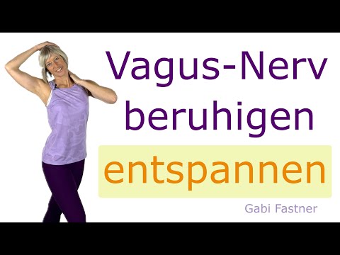 🍵 13 min. Vagusnerv beruhigen, dehnen und massieren | bewusstes Atmen | ohne Geräte, im Stehen