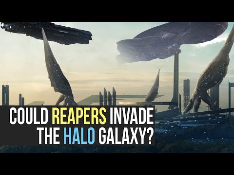 Could the Halo Galaxy Survive a Reaper Invasion? Mass Effect vs Halo: Galactic Versus