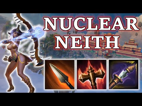NUCLEAR NEITH BUILD EXPLODES EVERYTHING - Season 9 Masters Ranked 1v1 Duel - SMITE
