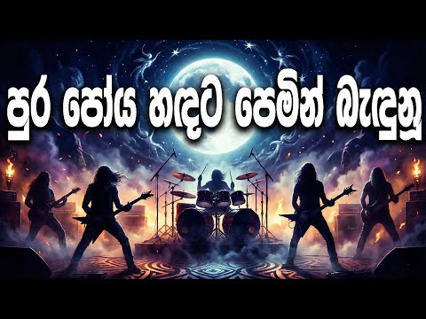 Pura Poya Handata (පුර පෝය හඳට) | Audio Yakku | Sinhala Tribal Rock Fusion