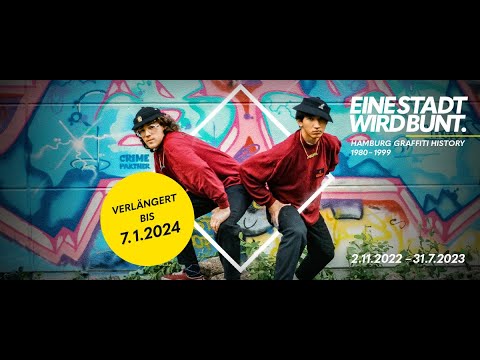 Eine Stadt wird bunt. Hamburg Graffiti History 1980 - 1999