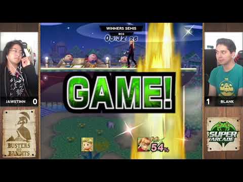 Busters & Bandits 10 - Winners Semis ft. Jawstinn (Lucas, Sheik) VS Blank (Zero Suit Samus)