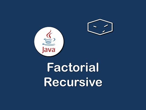 factorial recursive in java