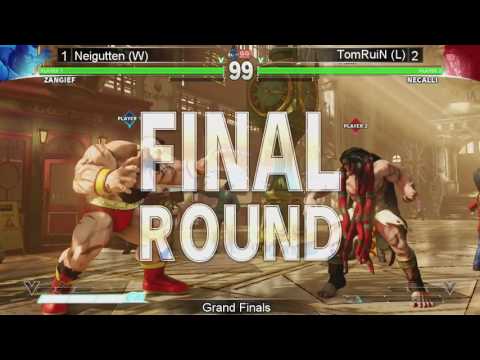 GG Bergen LV - Street Fighter V - Grand Finals - Neigutten vs TomRuiN