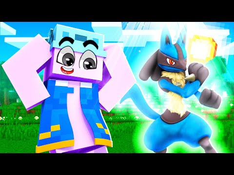 LUCARIO O POKÉMON LUTADOR no MINECRAFT!