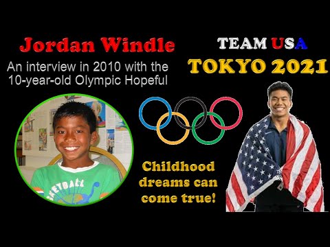 Jordan Windle Interview 2010 - Our pick (at 10 yrs old) for future Olympian