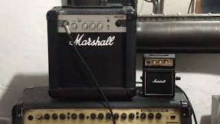 Video thumbnail for Marshall MG10CF sound demo by Santiago Moreno