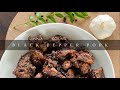 Black Pepper Pork I Pepper Pork Recipe I Sri Lankan Style