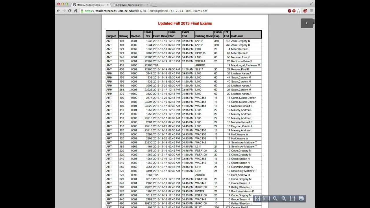 How to Find Your Final Exam Schedule