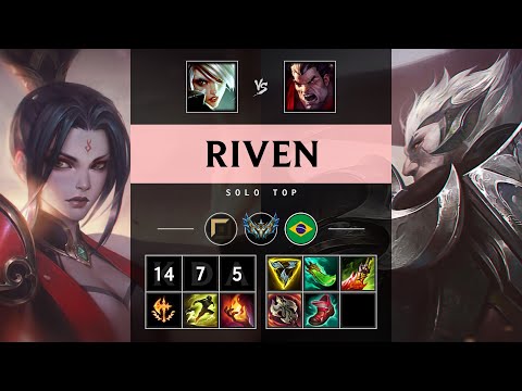 Riven Top vs Darius - BR Challenger Patch 25.07