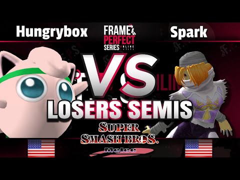 FPS2 Online Losers Semifinal - Liquid | Hungrybox (Jigglypuff) vs. Spark (Sheik) - Smash Melee