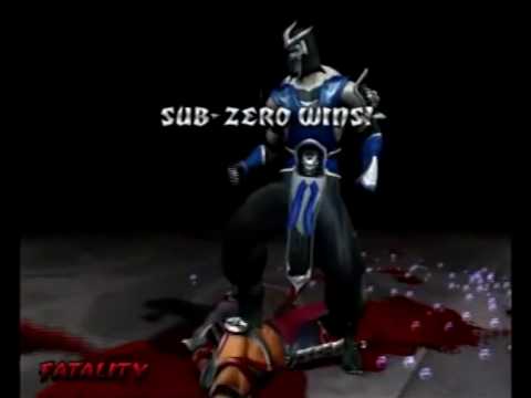 Mortal Kombat Deception - Sub-Zero's Freeze Shatter Fatality On All ...