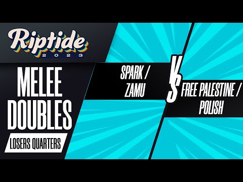 Spark / Zamu vs Free Palestine / Polish - Melee Doubles Losers Quarters - Riptide 2023