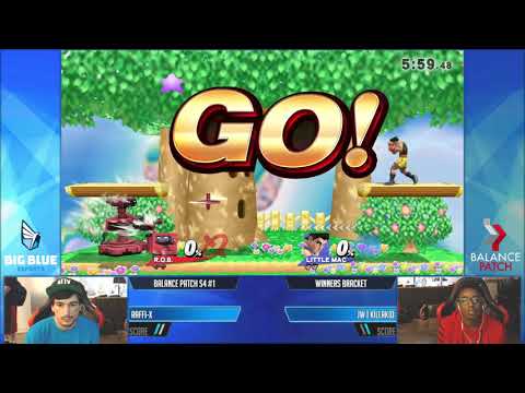 Balance Patch Smash 4 S1W1 - JW | KillaKid vs. Raffi-X - Winners Round 3