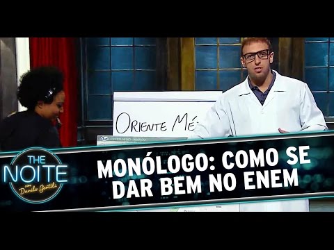 The Noite (06/11/14) - Monólogo: Como se dar bem no Enem