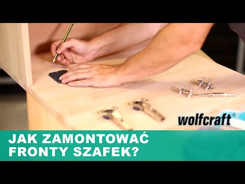 Zestaw do łatwego montażu zawiasów meblowych Ø 35 mm | wolfcraft