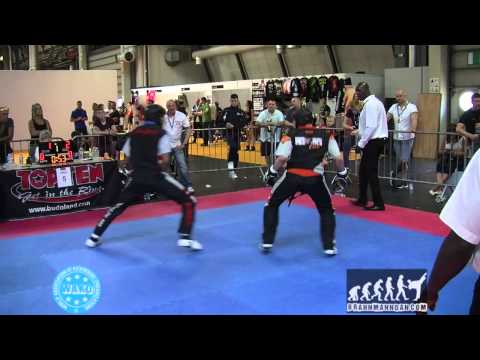 Timmy Sarantoudis v Raymond Daniels Top Ten British Championships 2014