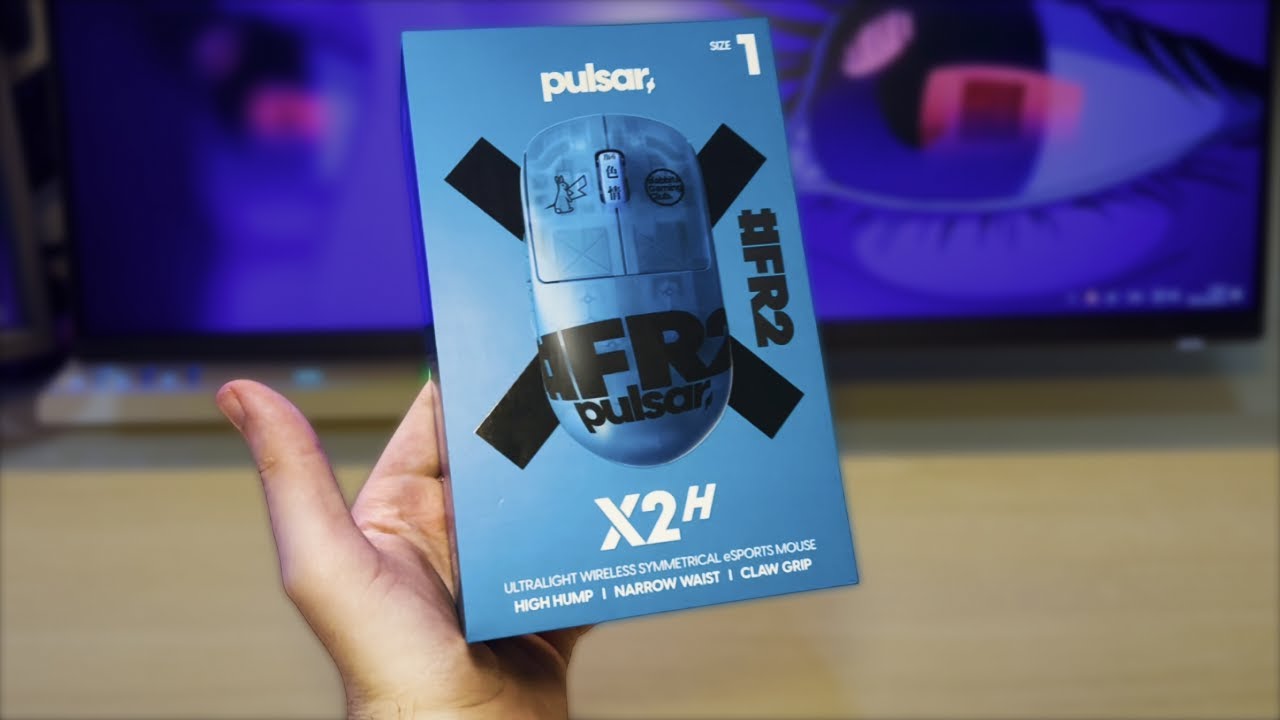 Pulsar X2H Mini: O MELHOR Mouse Ultraleve para Jogar? Melhor que o Superlight 2! 🔥
