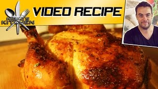 HOW TO ROAST CHICKEN - VIDEO RECIPE