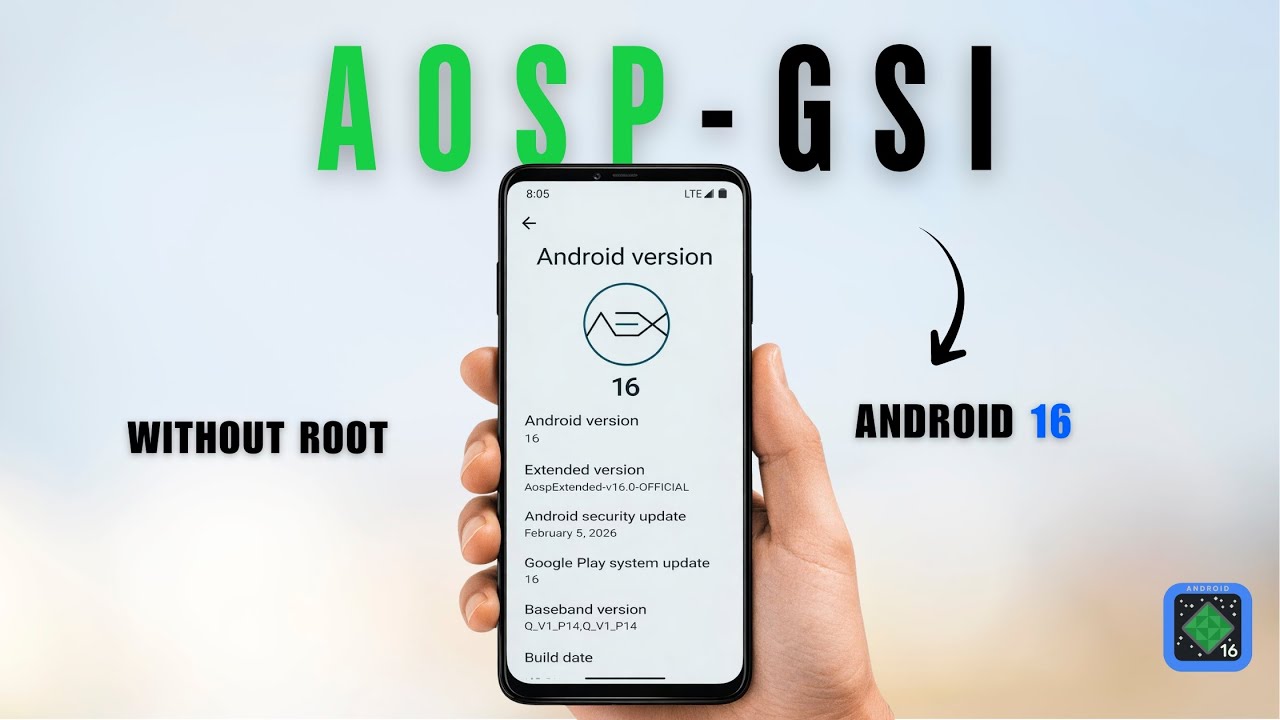 Install Android 16 GSI in 2026 | Works on Any Phone | No Root
