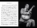Joe Pass - Insensiblement Transcription