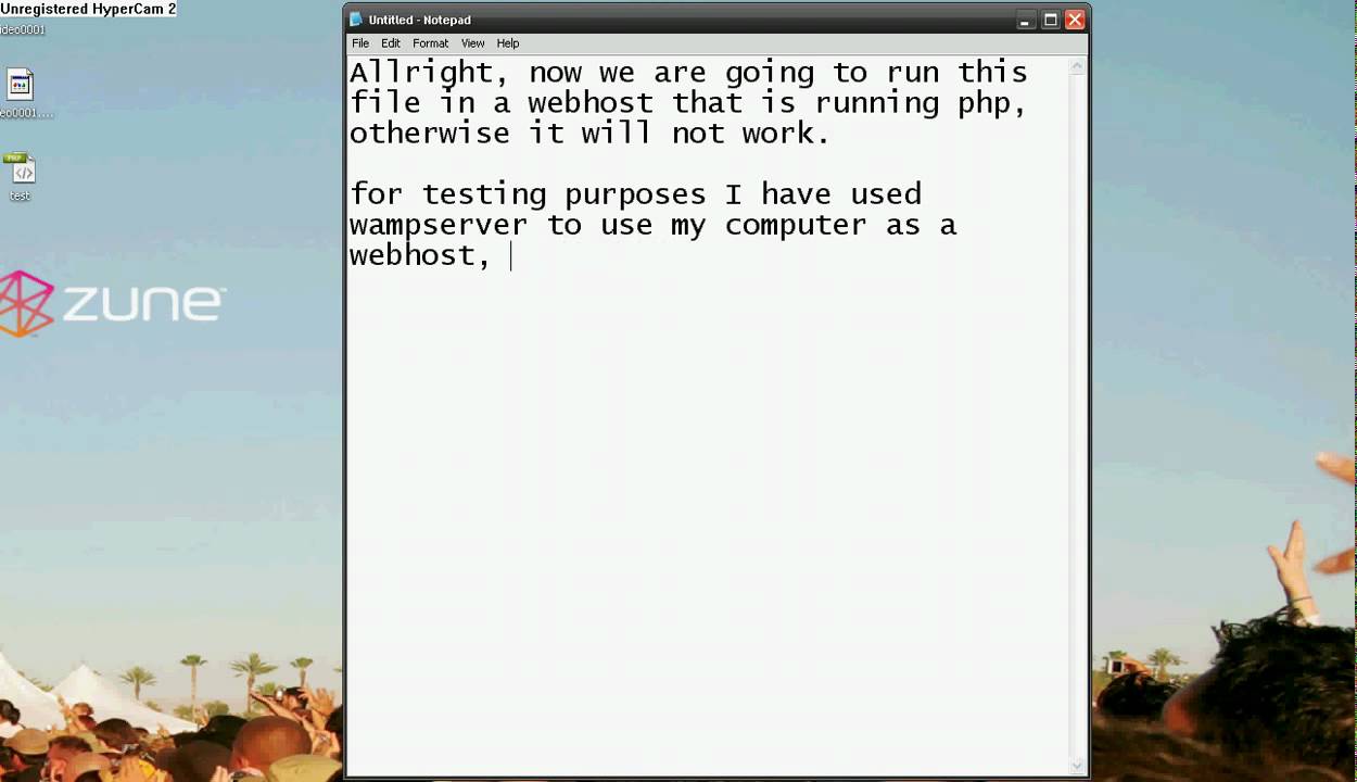 PHP TUTORIAL 1 - Hello World & Functions