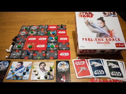 Star wars - Feel the force társasjáték bemutató - mrakostube