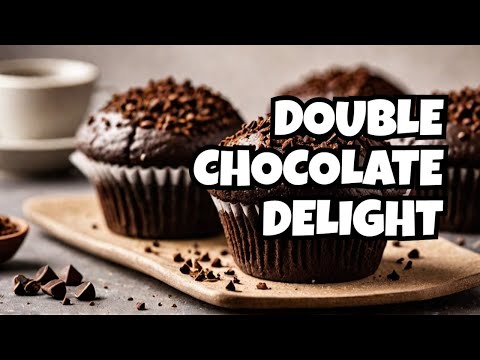 Double Chocolate Muffins Recipe | Famous Olympic Muffins